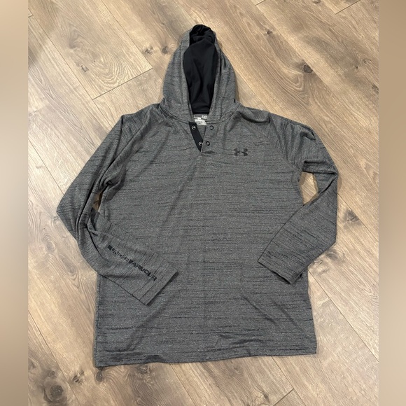Under Armour Men's Charcoal Hoodie - Picture 1 of 4